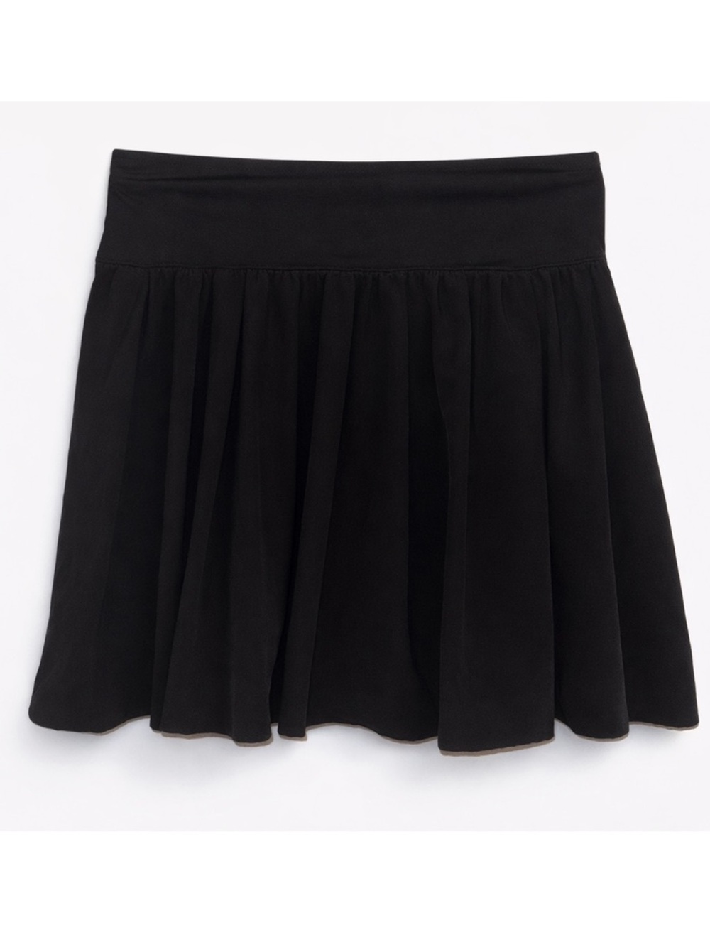 Vanilla Star Black Pleated Athletic Skort w/ Built-In Shorts Size M
